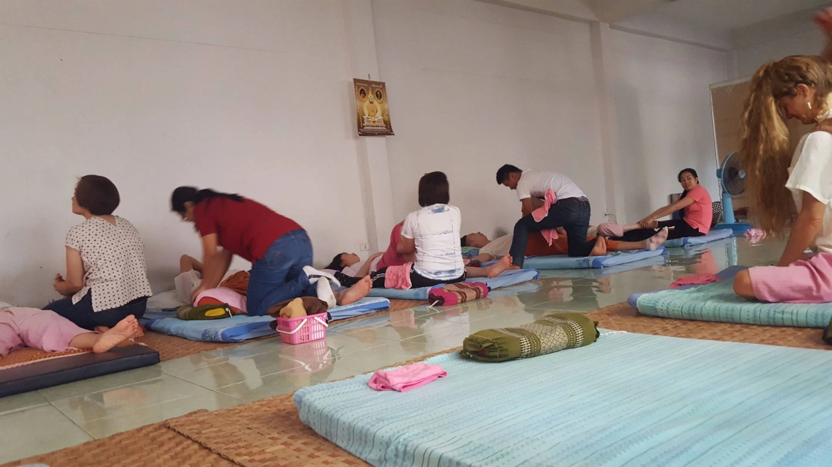 CMLocals Chiang Mai Locals Why Chiang Mai Base yoga training studio with mats and practitioners